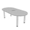 Skutchi Designs 33.5 in W, 59.5 in L, 29 in H, Engineered Wood Top, Grey H-RAC-3460-PT-01-EL - alternate 1